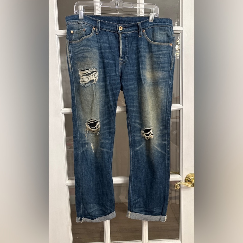 NSF Women's Distressed Straight Leg Jeans Size 29
